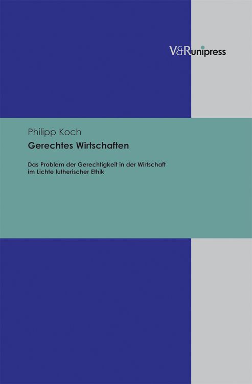Produktbild: Gerechtes Wirtschaften