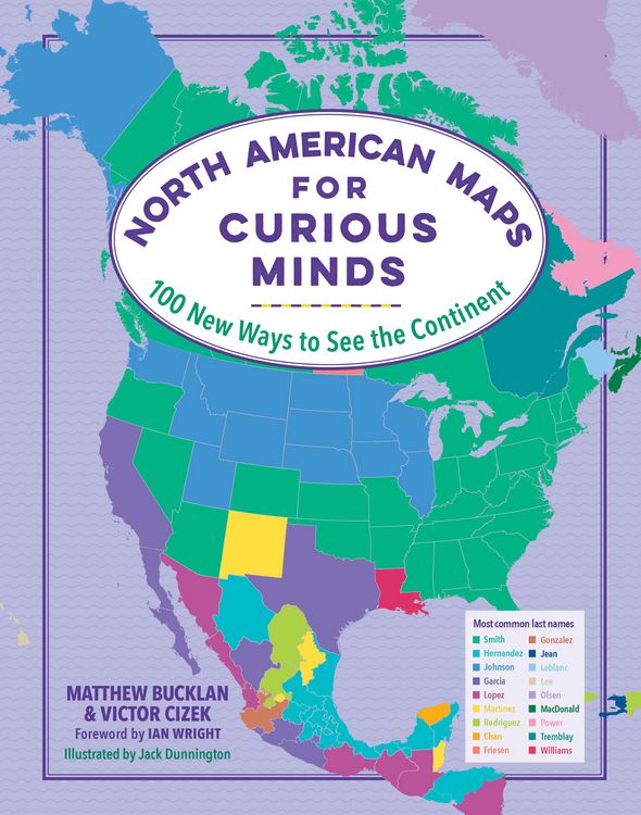 Produktbild: North American Maps for Curious Minds