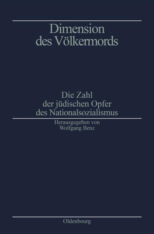 Produktbild: Dimension des V&ouml;lkermords