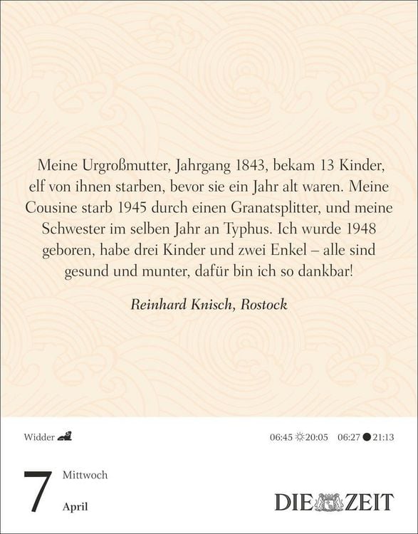 Produktbild: Was mein Leben reicher macht Tagesabrei&szlig;kalender 2027 - Gl&uuml;cksmomente f&uuml;r jeden Tag