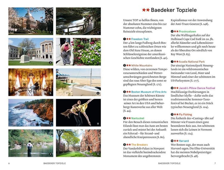 Produktbild: Baedeker SMART Reisef&uuml;hrer Boston, Neuengland