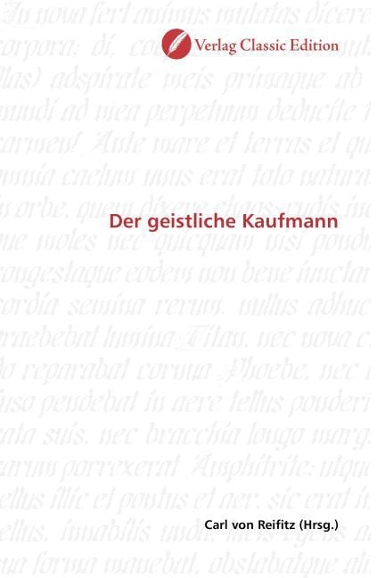 Produktbild: Der geistliche Kaufmann