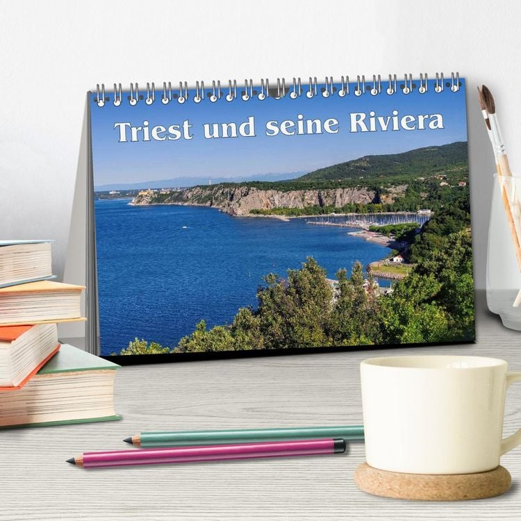 Produktbild: Triest und seine Riviera (Tischkalender 2026 DIN A5 quer), CALVENDO Monatskalender