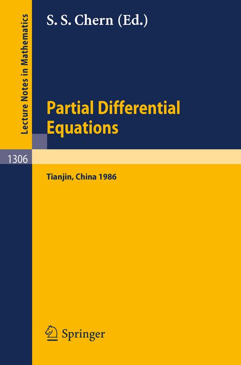 Produktbild: Partial Differential Equations