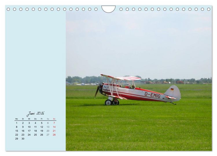 Produktbild: Sportliche Kunstflieger (Wandkalender 2026 DIN A4 quer), CALVENDO Monatskalender