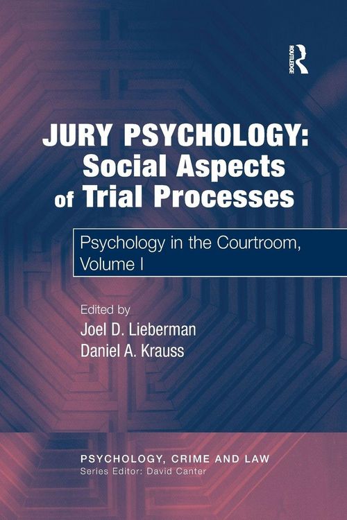 Produktbild: Jury Psychology