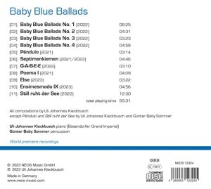 Produktbild: Baby Blue Ballads - Uli Johannes Kieckbusch & G&uuml;nt