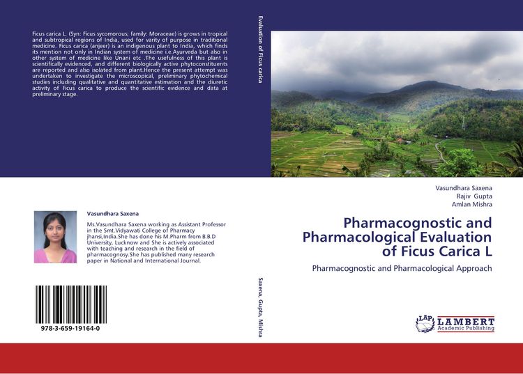 Produktbild: Pharmacognostic and Pharmacological Evaluation of Ficus Carica L