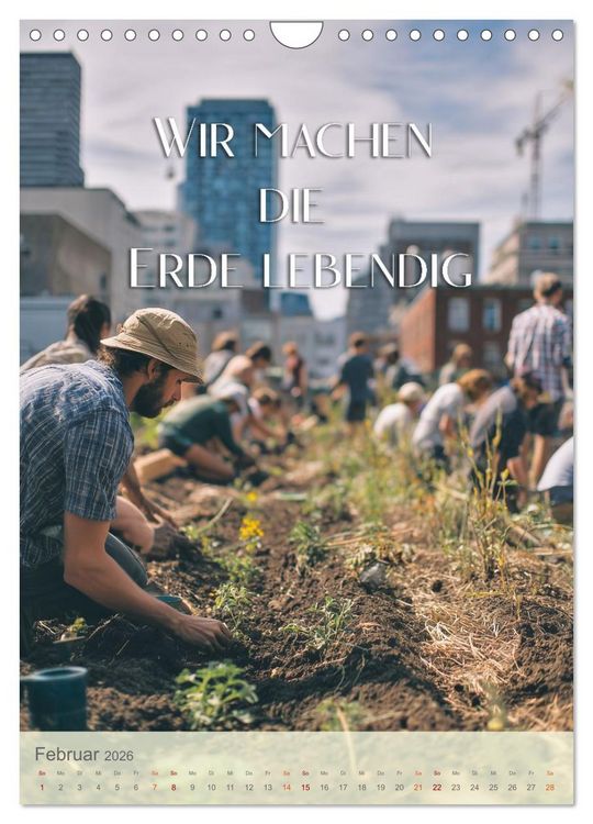 Produktbild: Unsere Erde atmet (Wandkalender 2026 DIN A4 hoch), CALVENDO Monatskalender