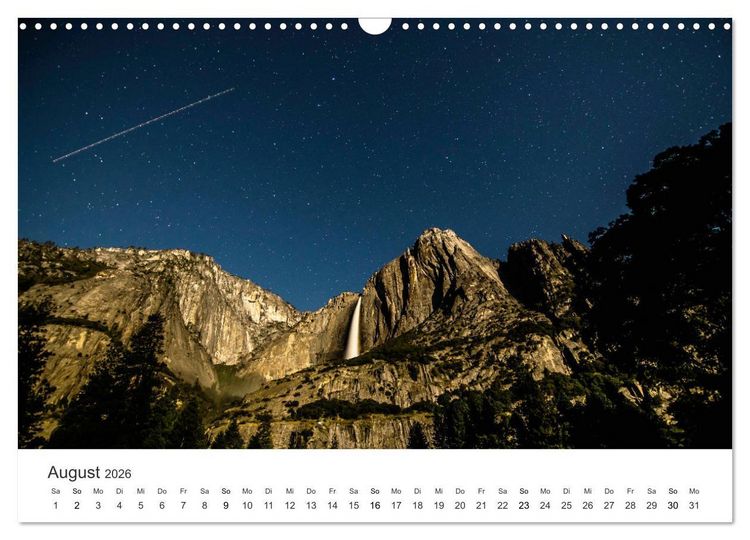 Produktbild: Yosemite - Einzigartige Naturspektakel (Wandkalender 2026 DIN A3 quer), CALVENDO Monatskalender