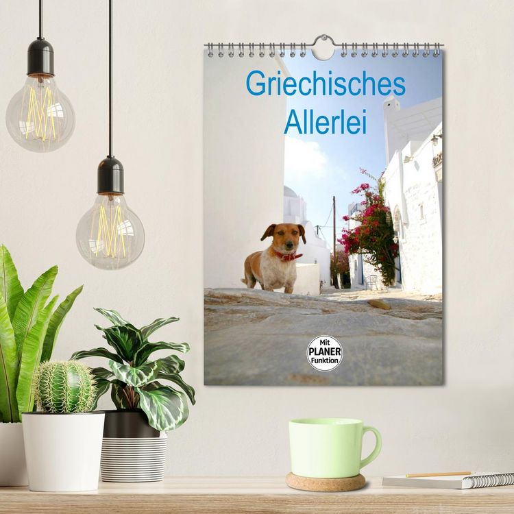 Produktbild: Griechisches Allerlei (Wandkalender 2026 DIN A4 hoch), CALVENDO Monatskalender