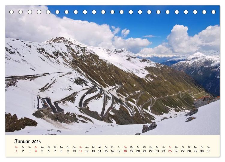 Produktbild: Vinschgau - Die Sonnenseite S&uuml;dtirols (Tischkalender 2026 DIN A5 quer), CALVENDO Monatskalender