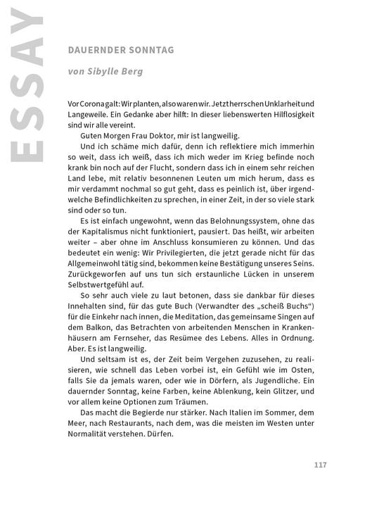 Produktbild: TAGE WIE DIESE In Zeiten des Abstands