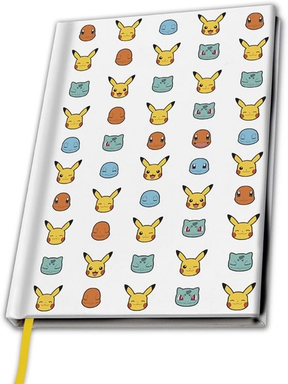 Produktbild: POKEMON -  A5 Notebook "Starters" X4