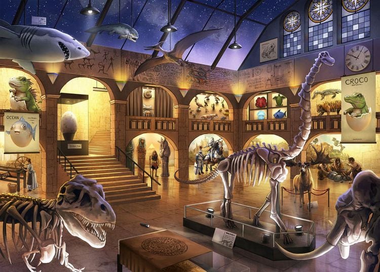 Produktbild: EXIT Puzzle Kids Ravensburger Im Naturkundemuseum 368 Teile