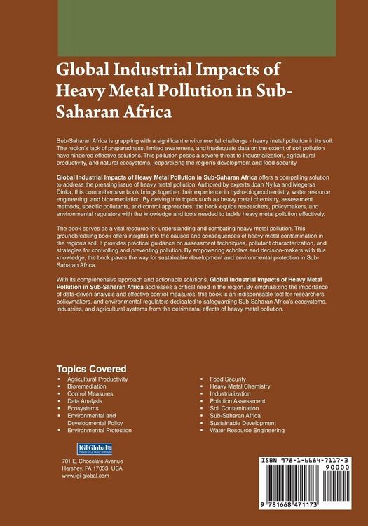 Produktbild: Global Industrial Impacts of Heavy Metal Pollution in Sub-Saharan Africa