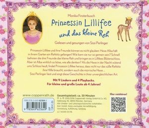 Produktbild: CD H&ouml;rbuch: Prinzessin Lillifee und das kleine Reh