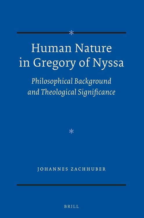 Produktbild: Human Nature in Gregory of Nyssa