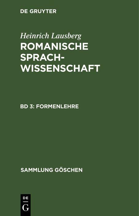 Produktbild: Formenlehre
