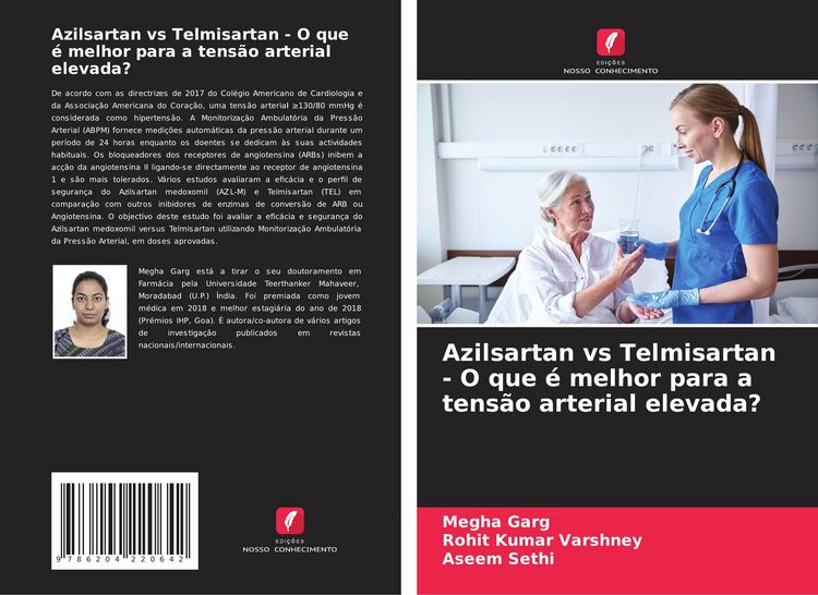 Produktbild: Azilsartan vs Telmisartan - O que &eacute; melhor para a tens&atilde;o arterial elevada?