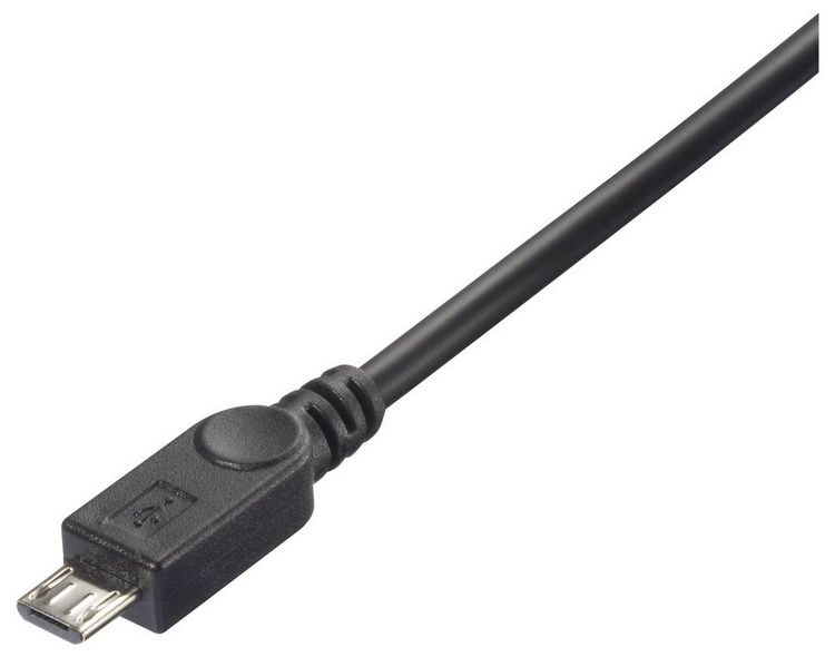 Produktbild: Renkforce USB 2.0 Adapterkabel [1x USB 2.0 Stecker Micro-B - 1x Klemmanschluss] RF-6443956 30 cm PVC-Mantel
