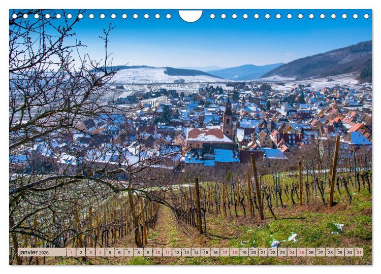 Produktbild: La France des villages (Calendrier mural 2026 DIN A4 vertical), CALVENDO calendrier mensuel
