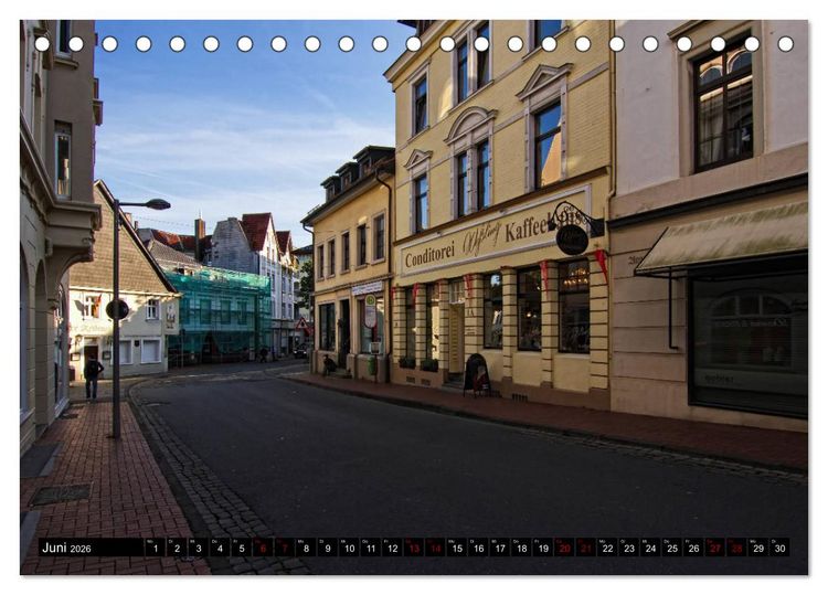 Produktbild: Stadtansichten L&uuml;denscheid, die Oberstadt (Tischkalender 2026 DIN A5 quer), CALVENDO Monatskalender