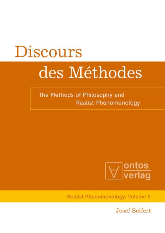 Produktbild: Discours des M&eacute;thodes