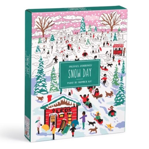 Produktbild: Michael Storrings Snow Day 11x14 Paint by Number Kit