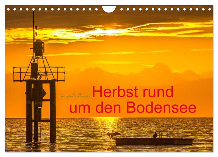 Produktbild: Herbst rund um den Bodensee (Wandkalender 2026 DIN A4 quer), CALVENDO Monatskalender