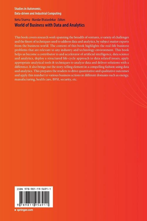 Produktbild: World of Business with Data and Analytics