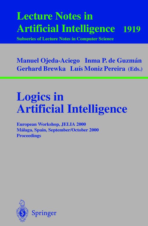 Produktbild: Logics in Artificial Intelligence