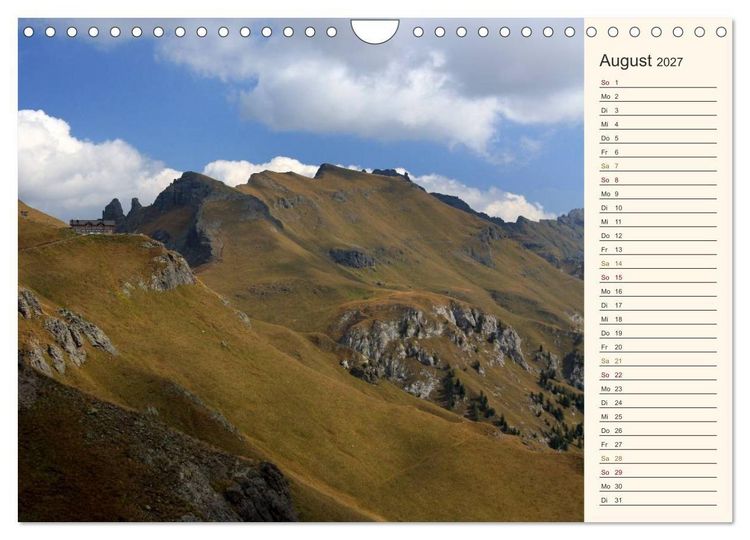 Produktbild: Weltnaturerbe DOLOMITEN (Wandkalender 2027 DIN A4 quer), CALVENDO Monatskalender