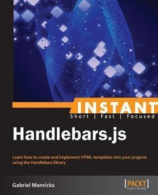 Produktbild: Instant Handlebars.js