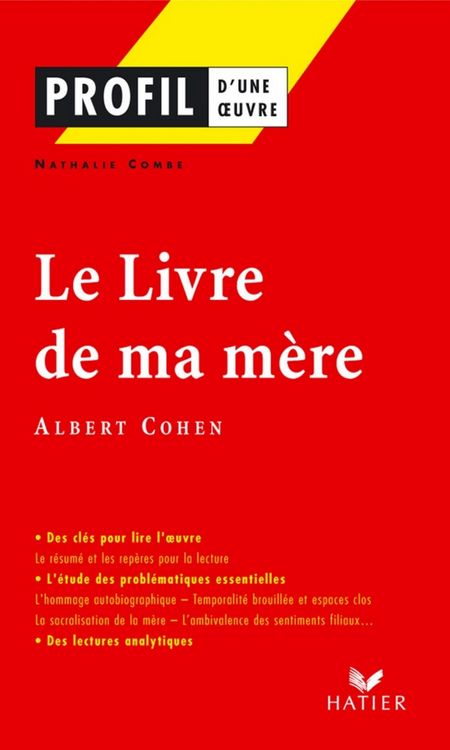 Produktbild: Profil - Cohen (Albert) : Le Livre de ma m&egrave;re