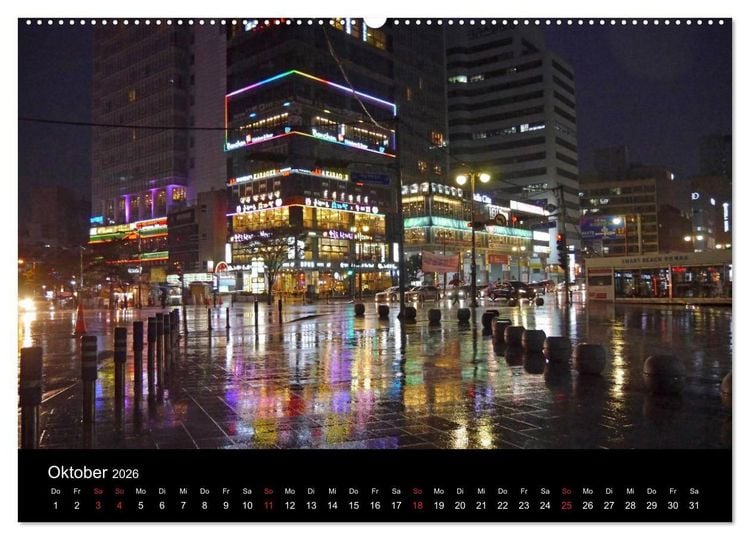 Produktbild: S&Uuml;DKOREA zwischen asiatischer Tradition und Moderne (Wandkalender 2026 DIN A2 quer), CALVENDO Monatskalender