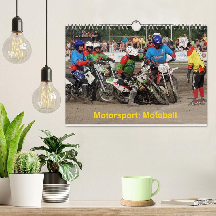 Produktbild: Motorsport: Motoball (Wandkalender 2026 DIN A4 quer), CALVENDO Monatskalender