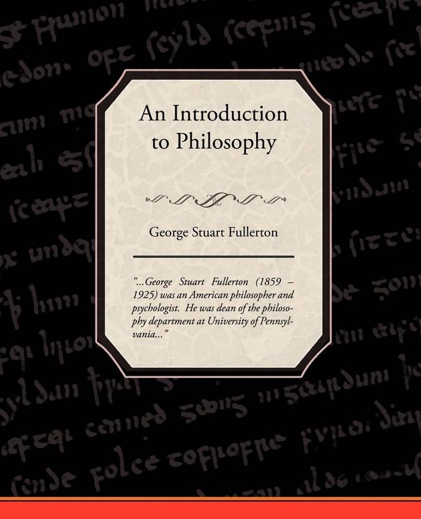 Produktbild: An Introduction to Philosophy