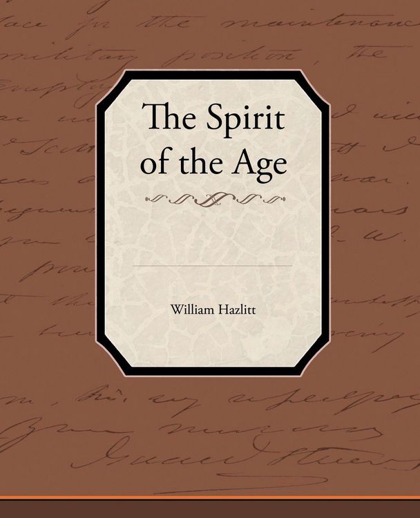 Produktbild: The Spirit of the Age