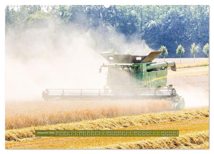 Produktbild: Giganten der Ernte (hochwertiger Premium Wandkalender 2026 DIN A2 quer), Kunstdruck in Hochglanz