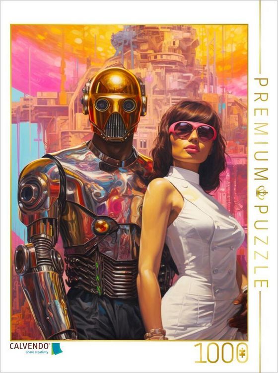 Produktbild: CALVENDO Puzzle Futuristische Technologie | 1000 Teile Lege-Gr&ouml;&szlig;e 64x48cm Foto-Puzzle f&uuml;r gl&uuml;ckliche Stunden
