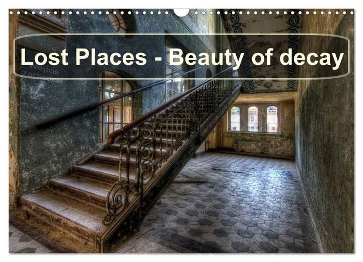 Produktbild: Lost Places - Beauty of decay (Wall Calendar 2026 DIN A3 landscape), CALVENDO 12 Month Wall Calendar