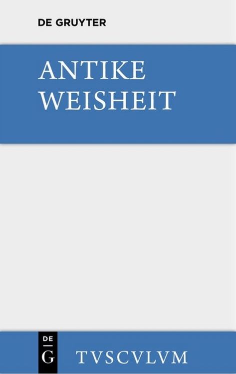 Produktbild: Antike Weisheit