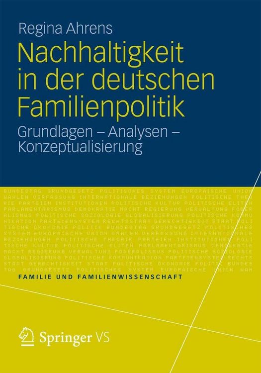 Produktbild: Nachhaltigkeit in der deutschen Familienpolitik