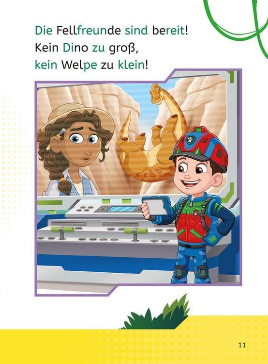 Produktbild: PAW Patrol Erstlesebuch: PAW Patrol - Der Dino Film - Die Fellfreunde: Dino in Not
