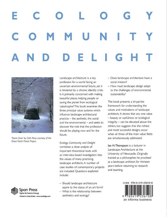 Produktbild: Ecology, Community and Delight