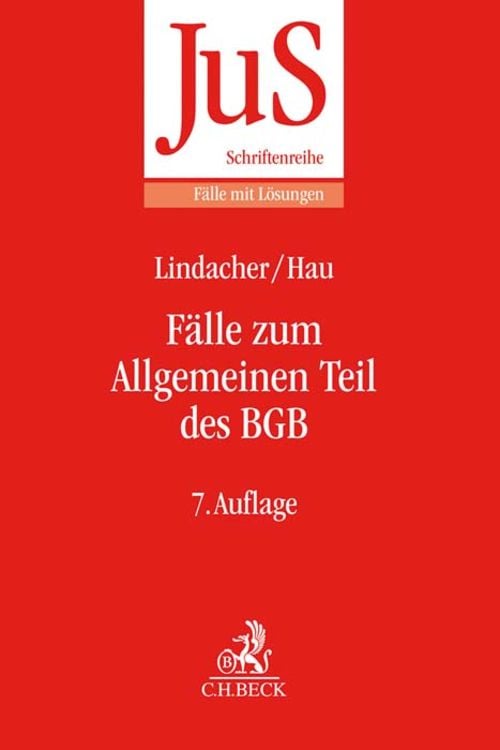 Produktbild: Fälle zum Allgemeinen Teil des BGB