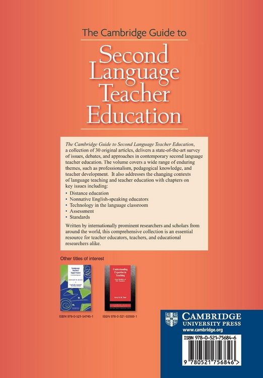 Produktbild: Cambridge Guide to Second Language Teacher Education