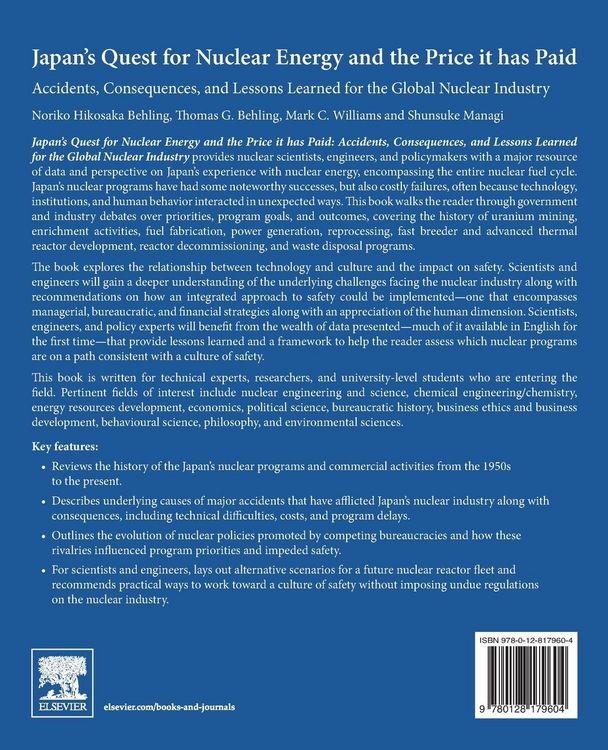 Produktbild: Japan's Quest for Nuclear Energy and the Price It Has Paid