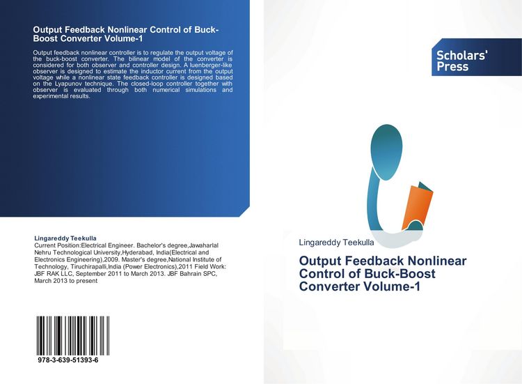 Produktbild: Output Feedback Nonlinear Control of Buck-Boost Converter Volume-1